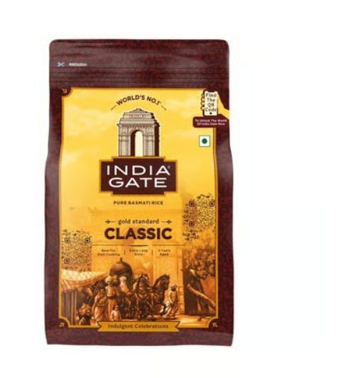 India Gate Classic Basmati Rice (Extra Long Grain)