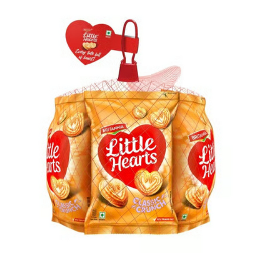Britannia Little Hearts Classic Crunch Biscuit