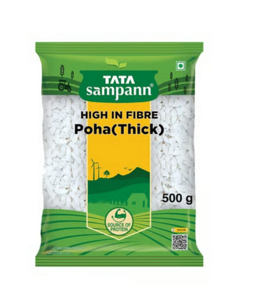 Tata Sampann High In Fibre Thick Poha